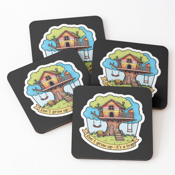 Item preview, Don’t Grow Up—It’s a Trap! – Playful & Nostalgic designed and sold by zoughlal.