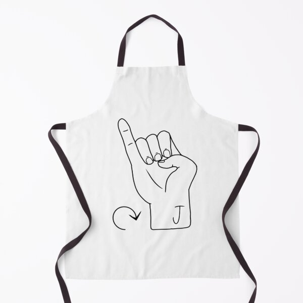 Item preview, ASL letter J designed and sold by Artistkhg.