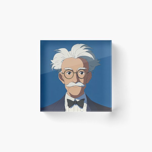 Item preview, Max Planck | Anime style designed and sold by ComicsFactory.