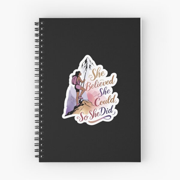Item preview, She Believed She Could, So She Did – Empowering & Motivational designed and sold by zoughlal.