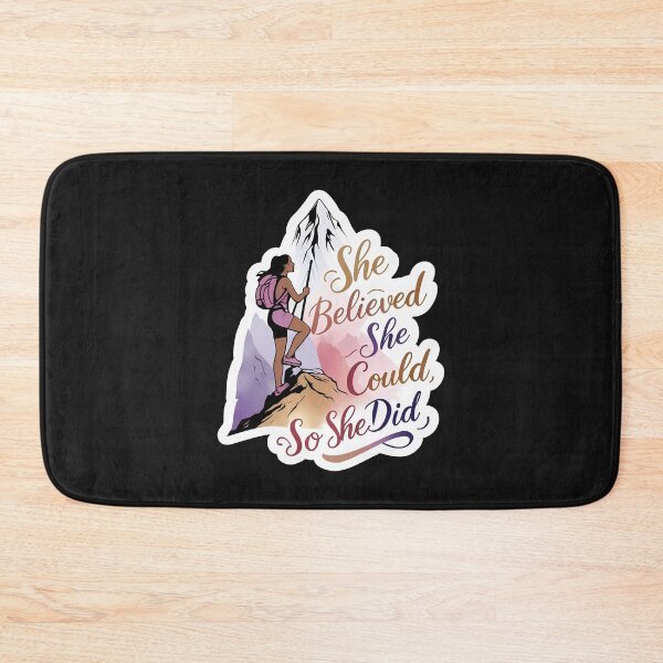 Item preview, She Believed She Could, So She Did – Empowering & Motivational designed and sold by zoughlal.