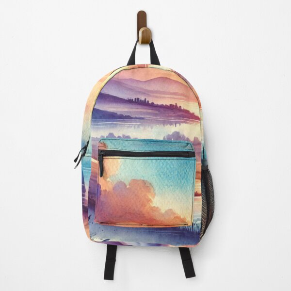 Item preview, Serene Horizons Dreamy Watercolor Landscape designed and sold by OandSDesigns23.