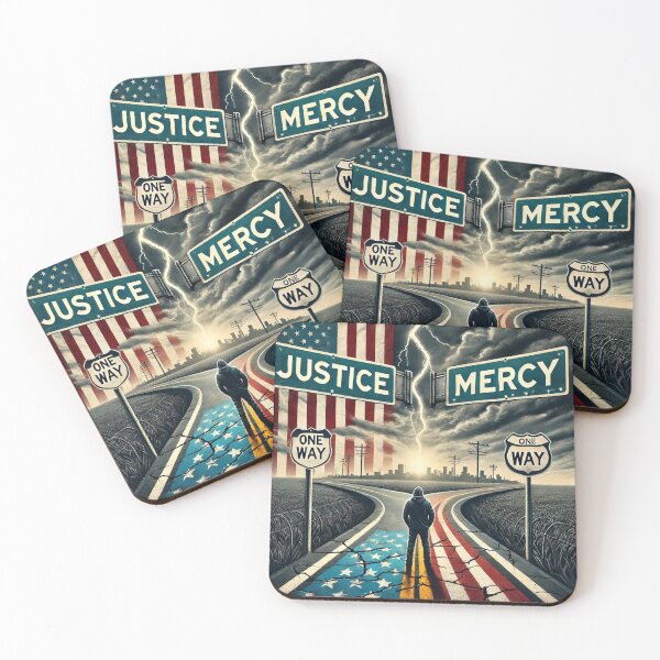 Item preview, Justice Versus Mercy (one Way) designed and sold by Picturit.