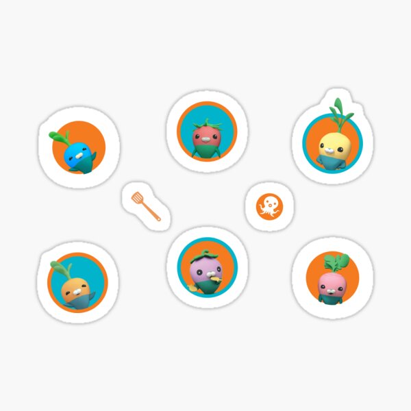 Item preview, Explore the ocean with Vegimals and the Octonauts! designed and sold by YonderAndBeyond.