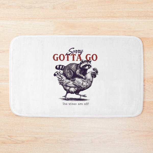 Item preview, Raccoon Riding a Chicken – Offbeat Vintage Aesthetic designed and sold by Colorful-Garden.