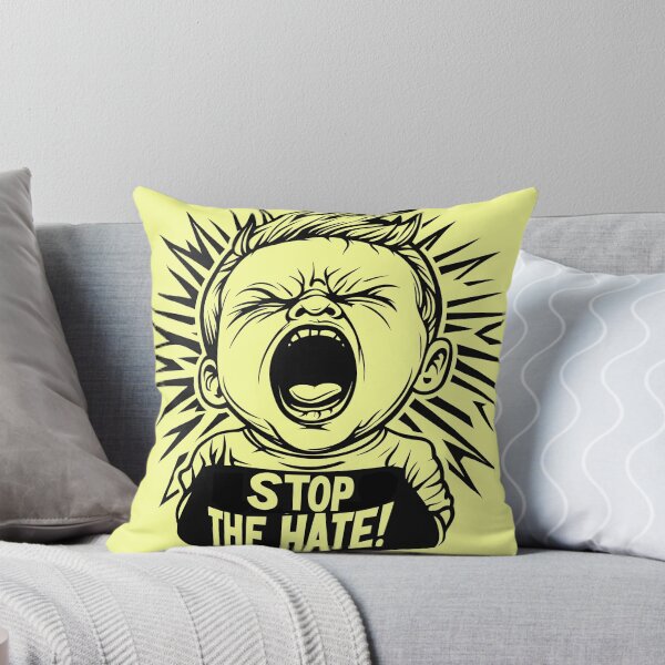 Item preview, "Stop The Hate" - Powerful Scream Design designed and sold by FocusedPatterns.