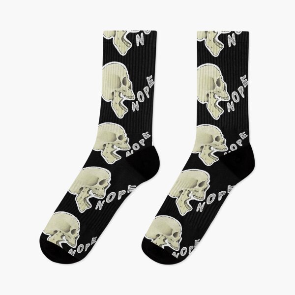 Item preview, Nope! Skull designed and sold by MetalTea.