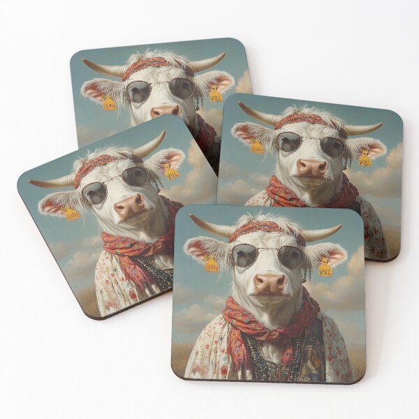 Item preview, Counter Culture Cow - Animal Art designed and sold by Chrisjeffries24.