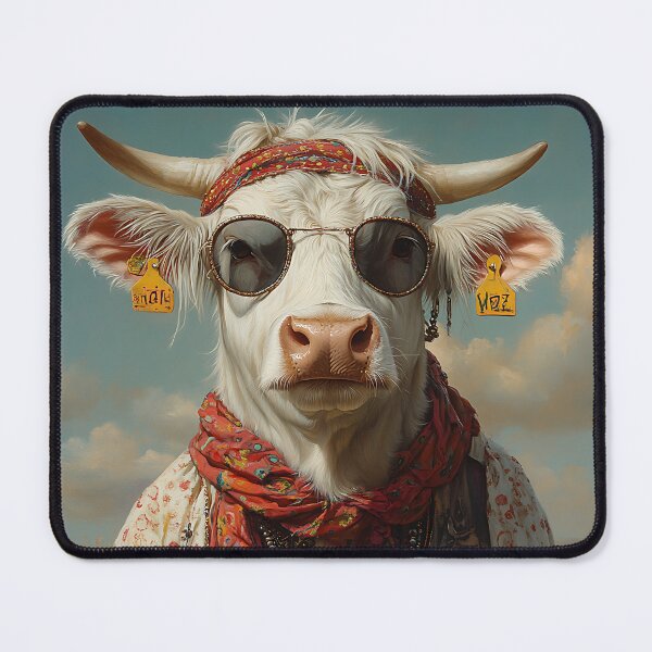 Item preview, Counter Culture Cow - Animal Art designed and sold by Chrisjeffries24.