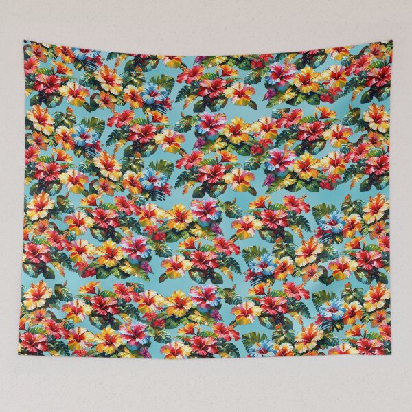 Item preview, Tropical Flower Hibiscus Print by Orikall designed and sold by HippieWorks.
