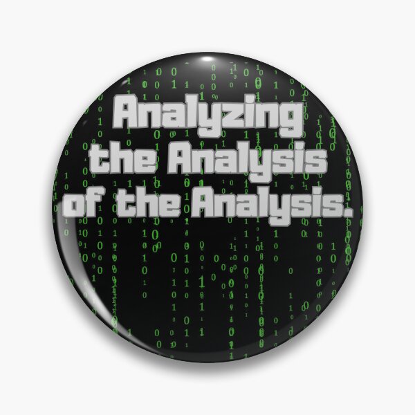 Item preview, Analyzing the Analysis of the Analysis  designed and sold by piocreations.