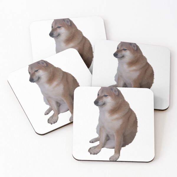 Item preview, Cheems – Classic Shiba Inu Meme Icon designed and sold by atenyos.