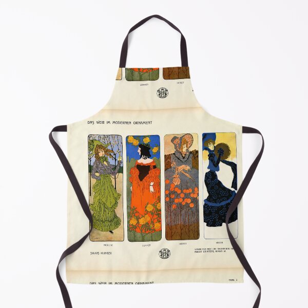 Item preview, Art Nouveau German Fashion Poster Drawing by Julius Klinger designed and sold by TeeARTHY.