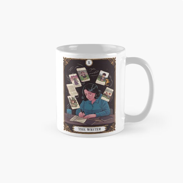Item preview, "The Writer" Tarot Card | Enchanted Creativity & Literary Magic designed and sold by MillennialVibe.