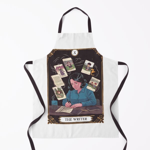 Item preview, "The Writer" Tarot Card | Enchanted Creativity & Literary Magic designed and sold by MillennialVibe.