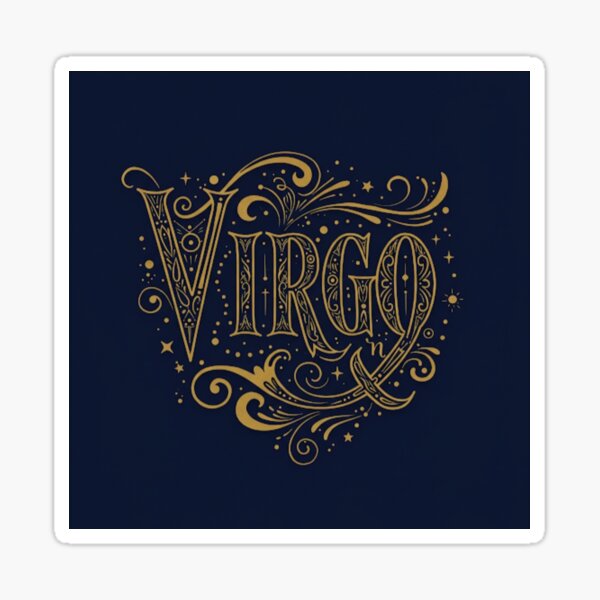 Item preview, Virgo star sign  designed and sold by Helen Enchanted Designs .