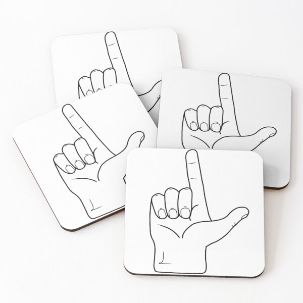 Item preview, ASL letter L designed and sold by Artistkhg.