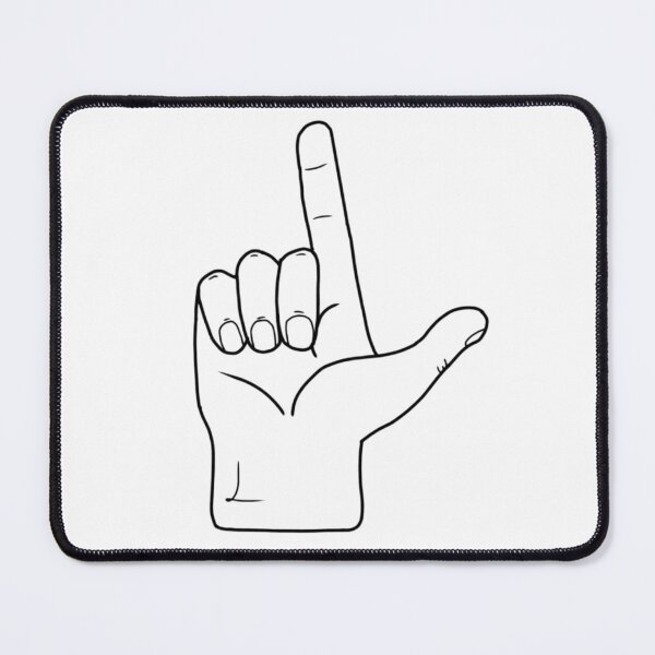 Item preview, ASL letter L designed and sold by Artistkhg.
