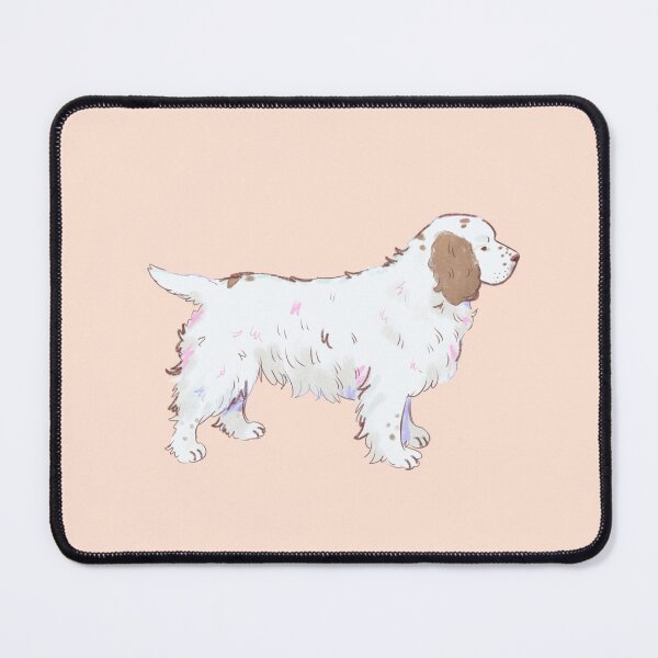Item preview, Clumber Spaniel cute Illustration designed and sold by YaraCuteArt.