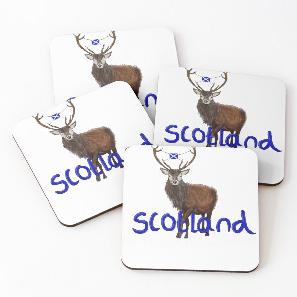 Item preview, Scottish Stag with Saltire Flag designed and sold by Purple-Thistle-249.