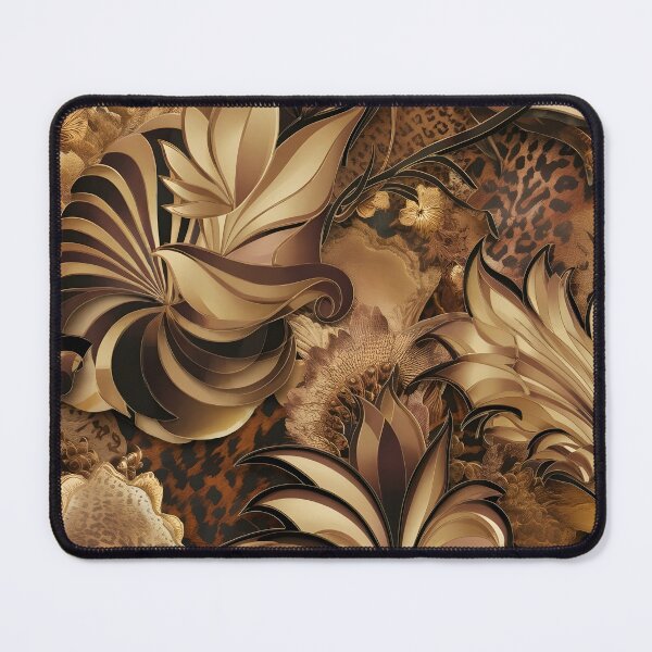 Item preview, Floral Leopard Pattern designed and sold by decoluxe.