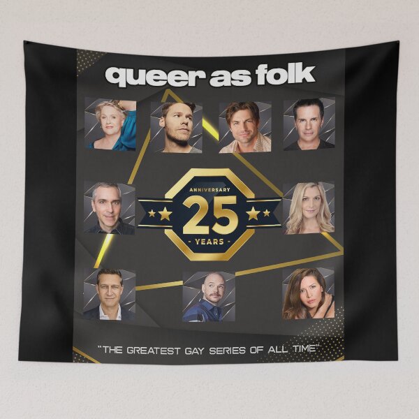 Item preview, Queer as folk: 25th Anniversary Poster designed and sold by GroupieClub.