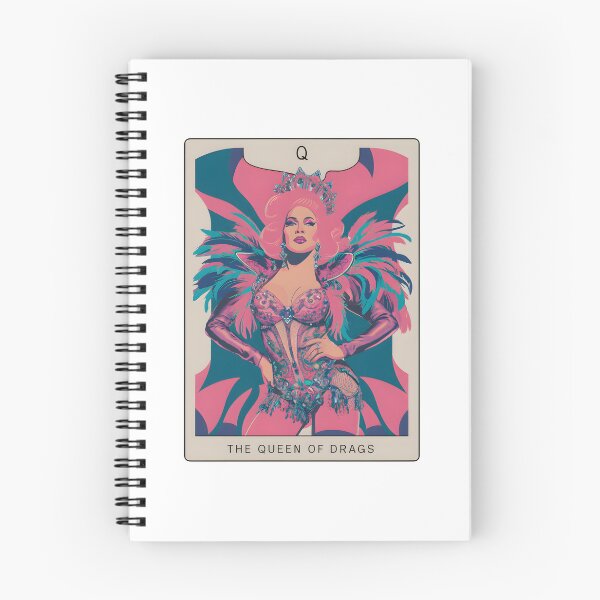 Item preview, "The Queen of Drag" Tarot Card | Elegant & Minimalist Drag Art designed and sold by MillennialVibe.