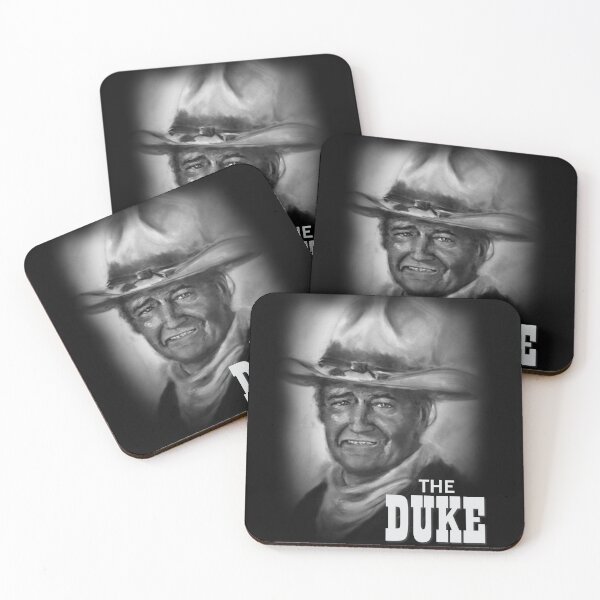 Item preview, The Duke Black and White Hand Drawn Portrait  designed and sold by suerussoart.