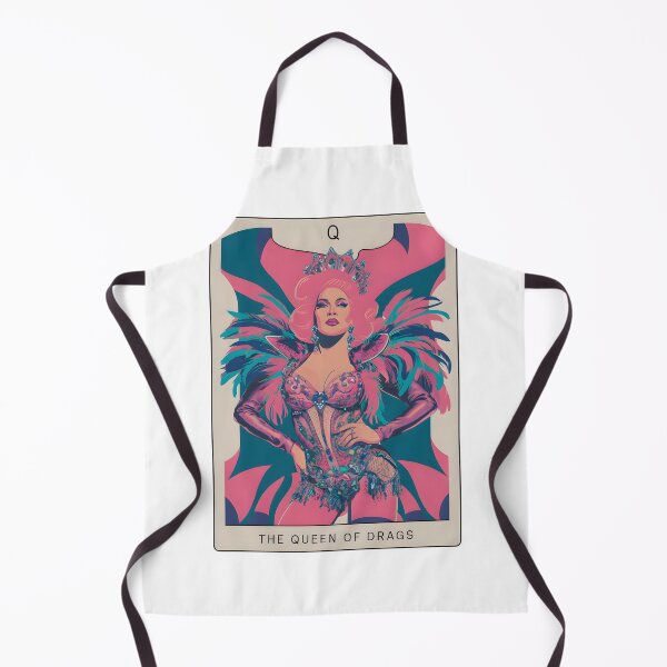Item preview, "The Queen of Drag" Tarot Card | Elegant & Minimalist Drag Art designed and sold by MillennialVibe.