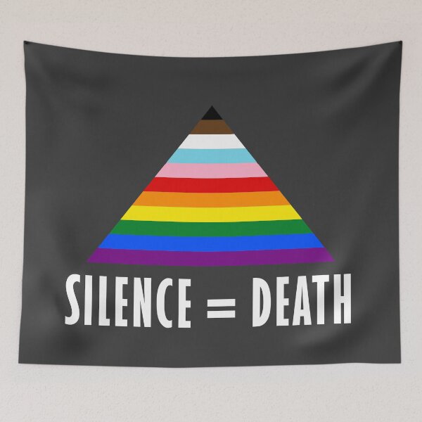 Item preview, Silence = Death (progress) designed and sold by DarthAstris.