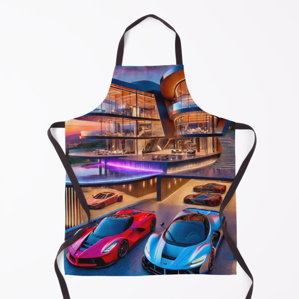 Item preview, Epic Futuristic House with Multi-Level Car Display designed and sold by GrizzlyCollective.