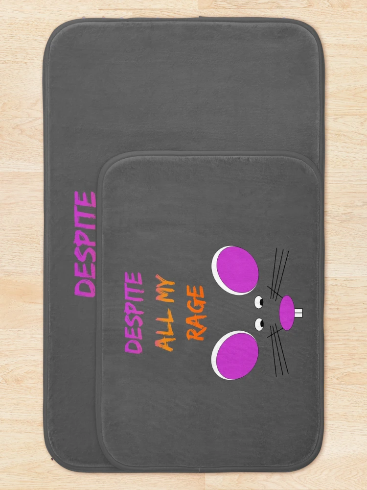 Thumbnail 5 of 6, Bath Mat, Rat Rage designed and sold by Rage-Rat.