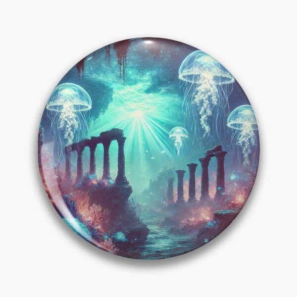 Item preview, Luminescent Drift Underwater Bridge Fantasy designed and sold by OandSDesigns23.