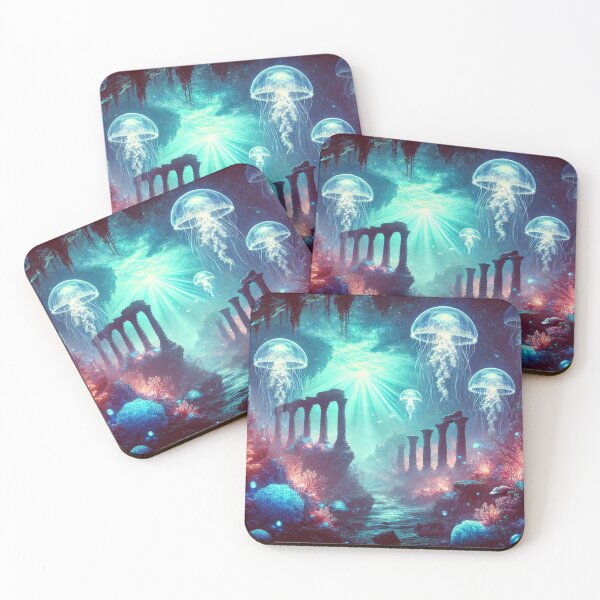 Item preview, Luminescent Drift Underwater Bridge Fantasy designed and sold by OandSDesigns23.