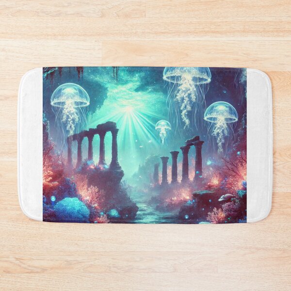 Item preview, Luminescent Drift Underwater Bridge Fantasy designed and sold by OandSDesigns23.