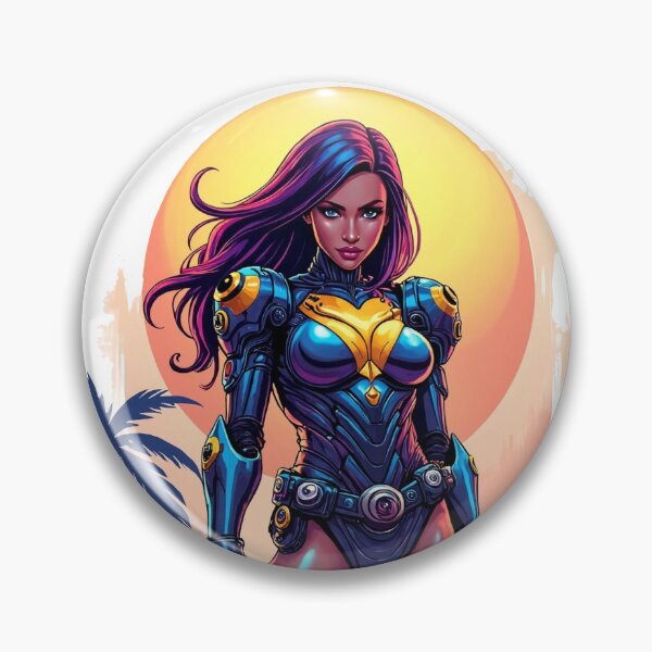 Item preview, Cyber Warrior of Twilight designed and sold by JonelleTshirts.