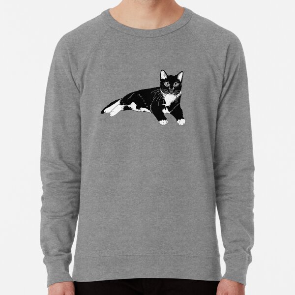 Mens discount cat sweatshirt