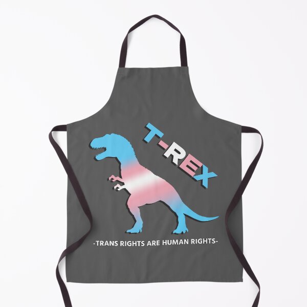 Item preview, Trans Rights Are Human Rights T-Rex designed and sold by Rage-Rat.