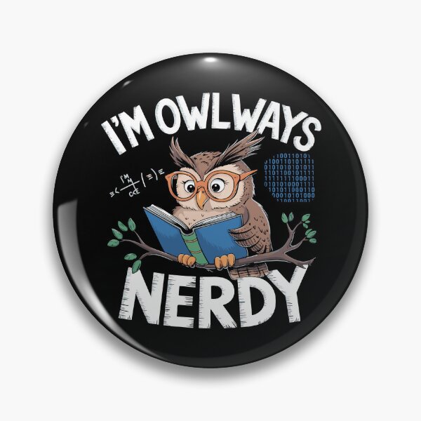 Item preview, I'm owlways nerdy designed and sold by OffensiveFun.