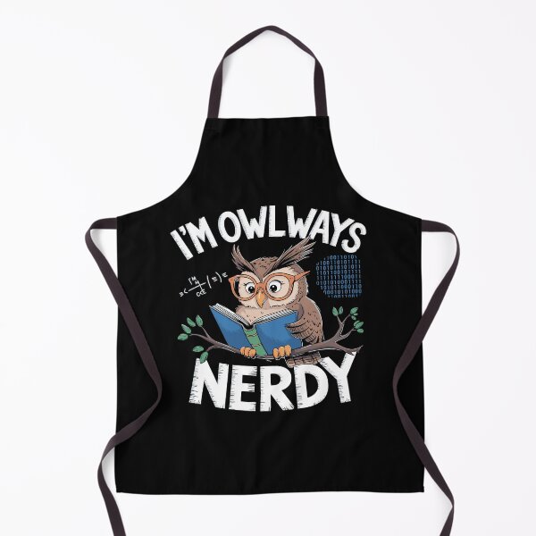 Item preview, I'm owlways nerdy designed and sold by OffensiveFun.