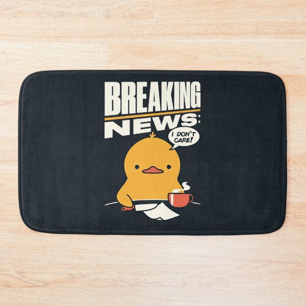 Item preview, Breaking News I don't care by Tobe Fonseca designed and sold by Tobe Fonseca®.