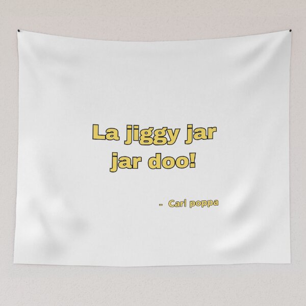 Item preview, la jiggy jar jar doo, carl poppa designed and sold by RadiantRoost.