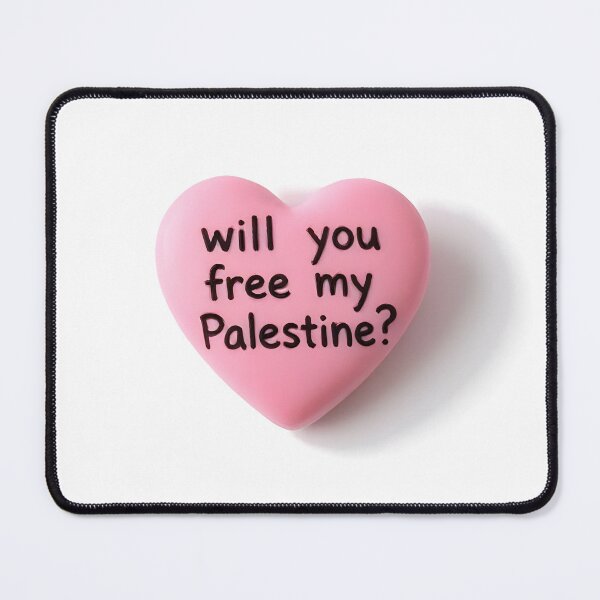 Item preview, Will You Free My Palestine? designed and sold by Dollycat Industries.