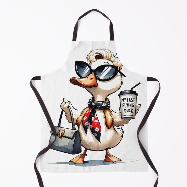 Item preview, duck drinks coffee designed and sold by designt1shirts.