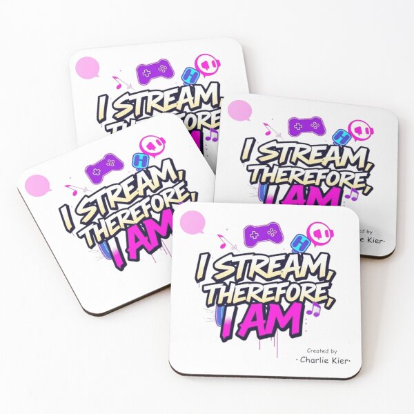 Item preview, I Stream, Therefore I Am designed and sold by Charlie-Kier.