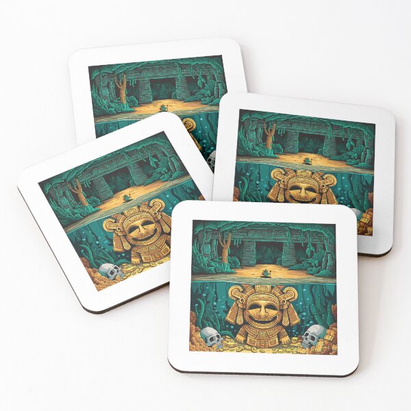 Item preview, Aztec treasure designed and sold by Mateusz Majcherek.