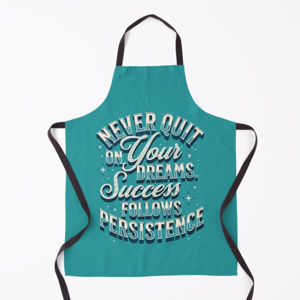 Item preview, Never Quit Your Dreams, Success Follows Persistence. Motivational Message. designed and sold by DAMOTAmagazine.
