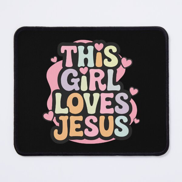 Item preview, This Girl Loves Jesus designed and sold by jkrphoto.