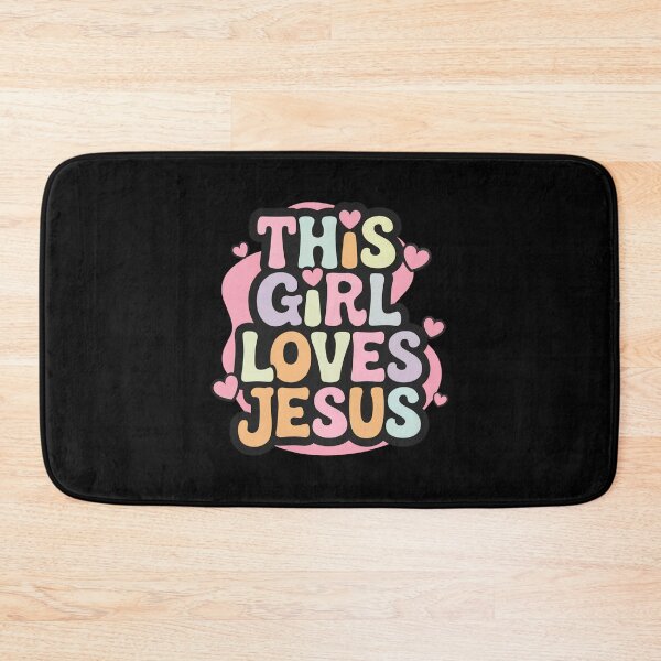 Item preview, This Girl Loves Jesus designed and sold by jkrphoto.