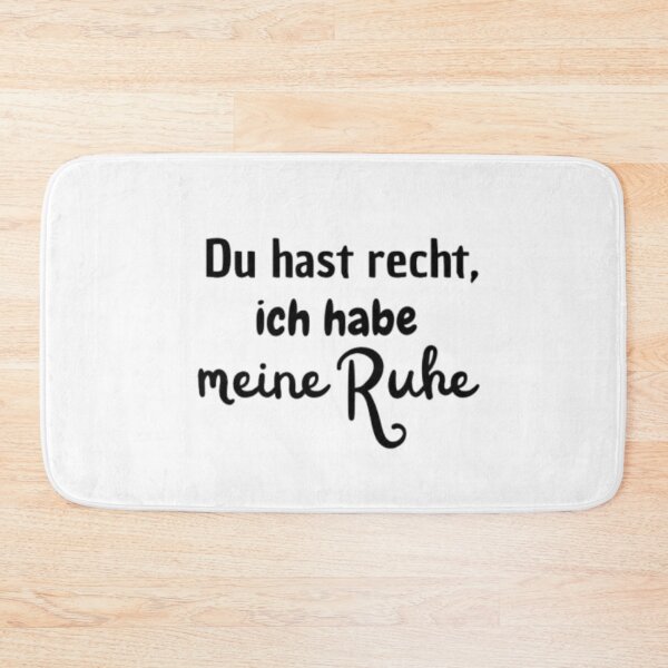 Item preview, DU HAST RECHT ICH HAB MEINE RUHE Classic T-Shirt designed and sold by Ahmedprodesign.